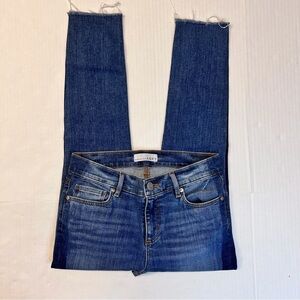 LOFT Womens Blue Denim Western 5 Pocket Medium Wash Low Rise Skinny Jeans Size 2